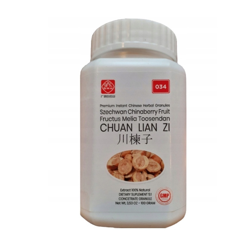 Chuan Lian Zi | Parásitos intestinales, dolor