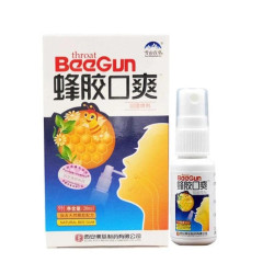 Bee Gun Throat Spray – Apoyo Natural para la Garganta y Boca